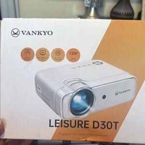Leisure D30T White Projector